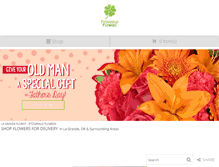Tablet Screenshot of fitzgeraldflowers.com